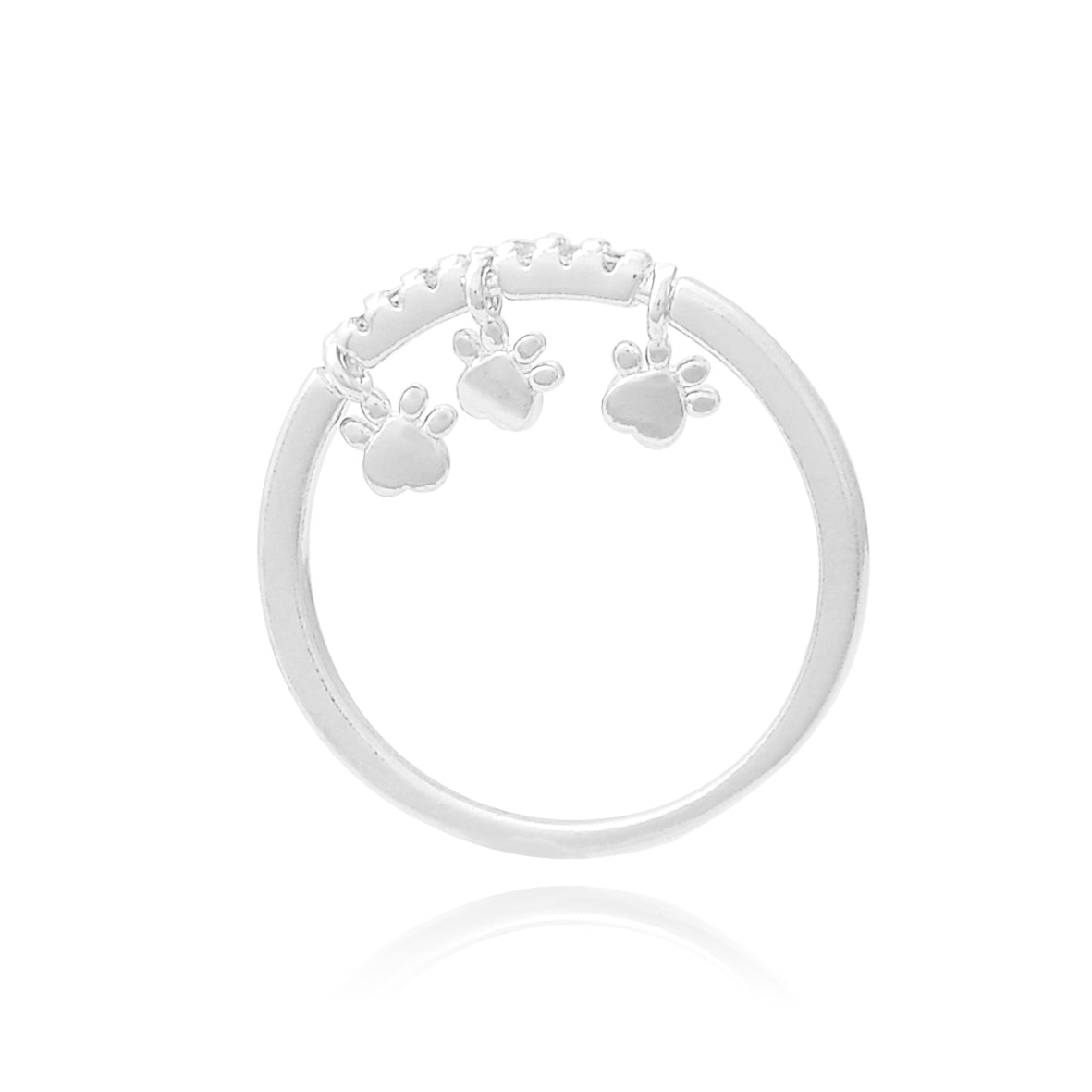 Pet studded ring